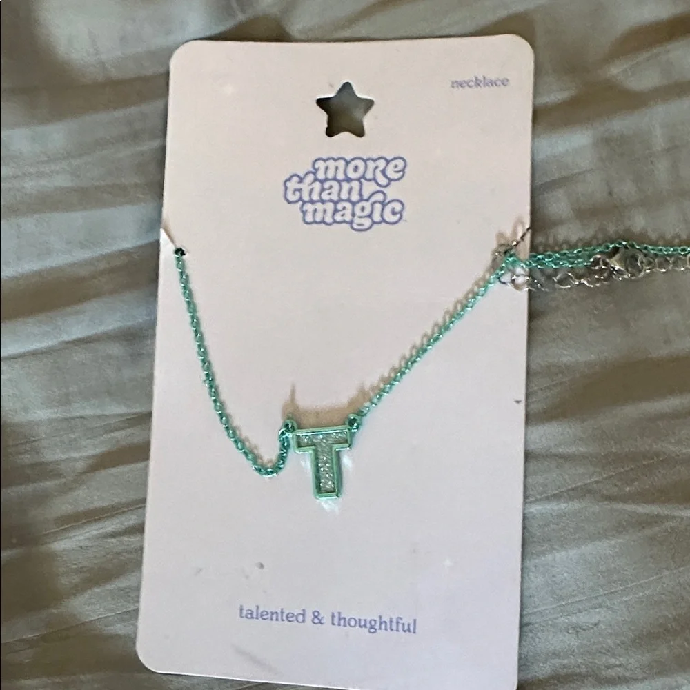 T Pedant Necklace